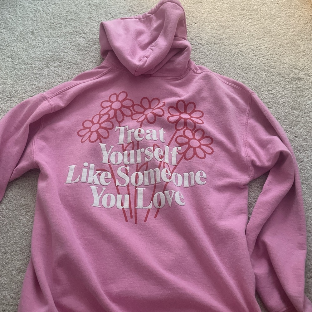 Pink Something Bigger Hoodie!